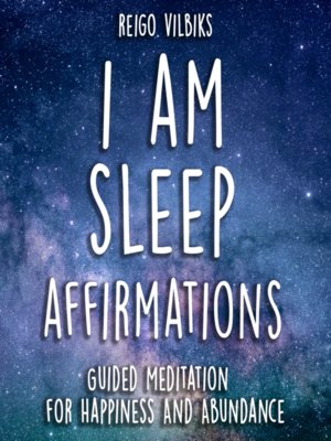 cover image of I AM Sleep Affirmations